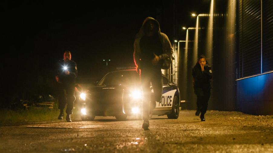 This Texas driver tried to evade a traffic stop and then decided to flip over a fence to escape.
