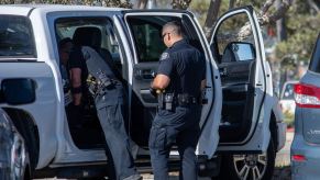 A convicted felon recently committed car theft against his friend and then got arrested for drugs and guns and.