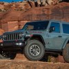 A 2025 Jeep Wrangler off-roading