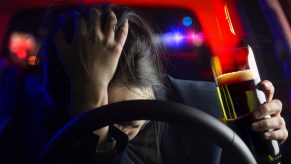 A person driving under the influence caused a car wreck and sent a 39-year-old man to the hospital for non-life-threatening injuries.