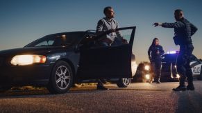 A 41-year-old man robbed a grocery store and led police on a deadly chase that took one life before he was arrested.