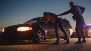 Police pulled over a driver for a traffic stop and found $175k worth of drugs in his vehicle and now he's behind bars.