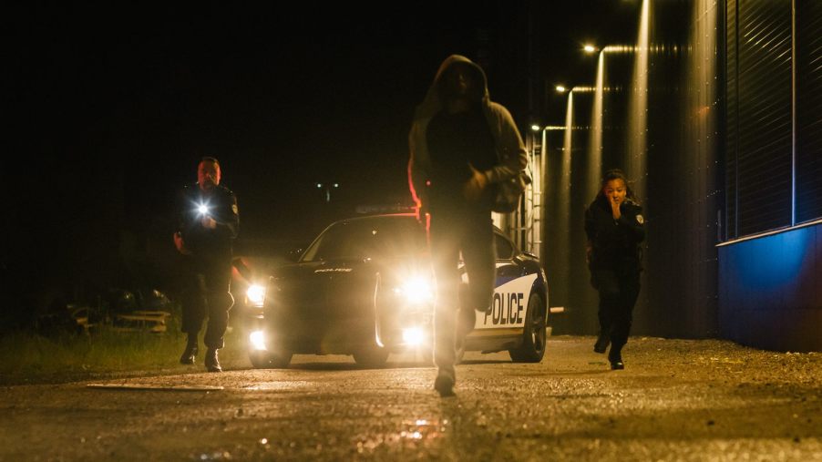 4 teenagers are behind bars after firing shots from a truck, evading a traffic stop, and committing car theft on a squad vehicle.