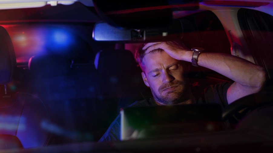 A man in Kansas was arrested after driving 122 miles per hour in a 65 mph zone and running from a traffic stop.