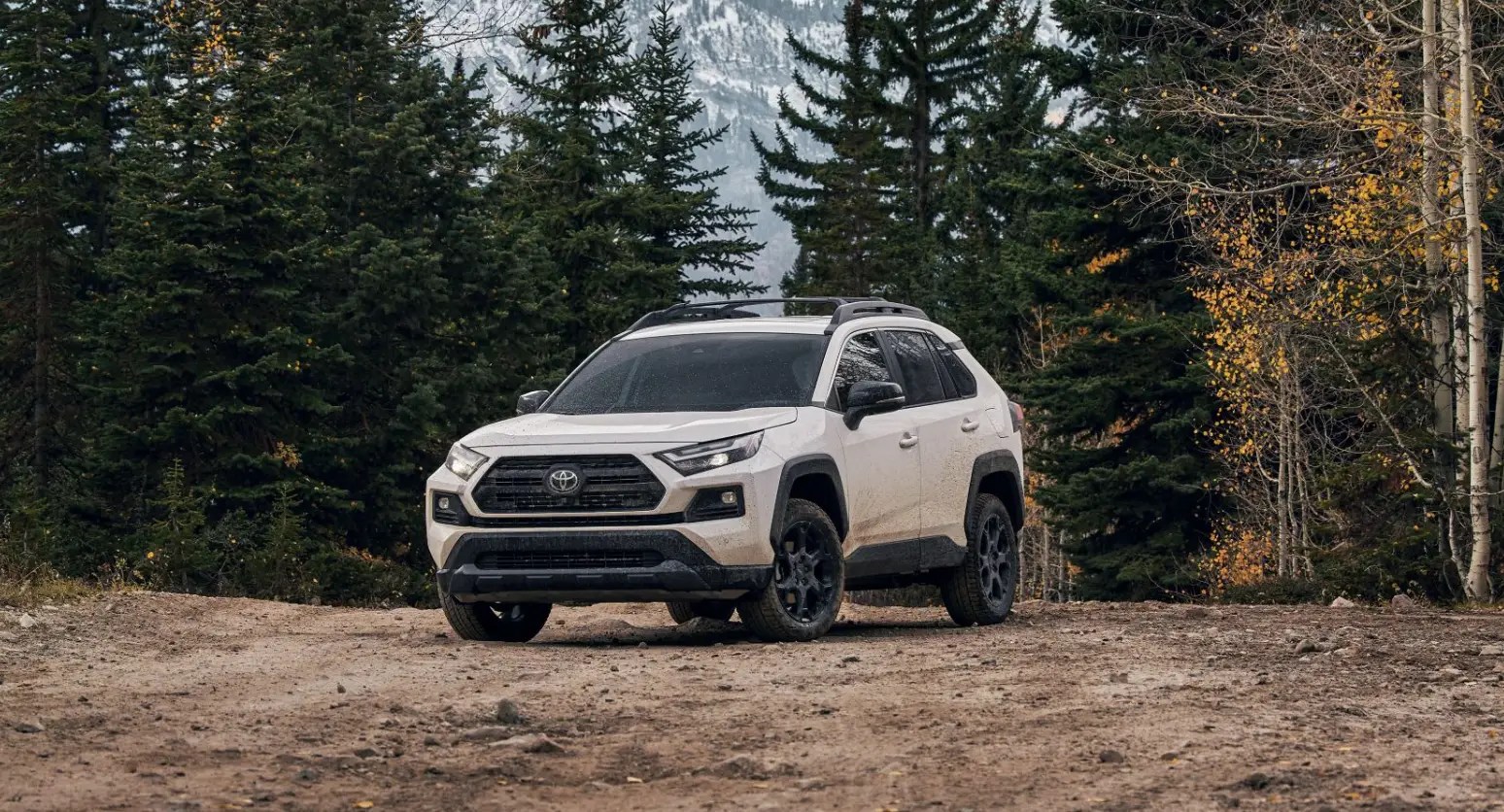 The 2024 Toyota RAV4 off-roading