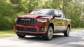 The 2025 Ram 1500 on the roads
