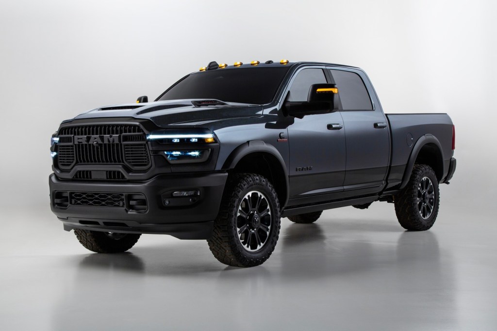 The 2025 Ram 2500 on display