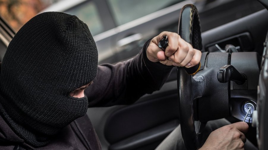 Three people are in jail in California after committing car theft, evading a traffic stop, and leading police of a 130 mph chase.