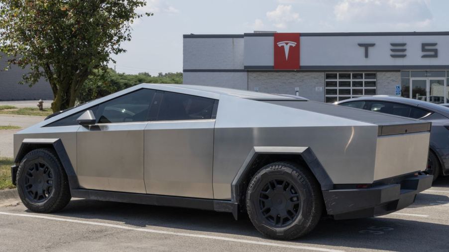 A Cybertruck owner is in the news after saying his HOA banned him from using a home EV charger due to it being a "fire risk."