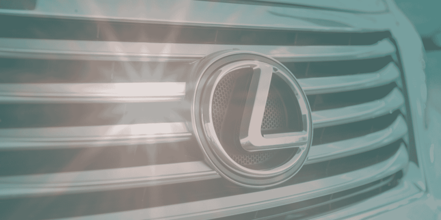 Lexus logo in the sun