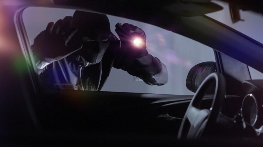 Police in North Carolina recently arrested a man for car theft after he stole a car as it was being warmed up.