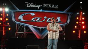 Larry the Cable Guy at the "Cars" movie premiere in 2006