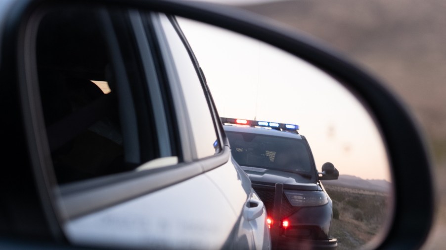 Police in North Dakota recently tried to pull a driver over for a traffic stop after she was reported for reckless driving.