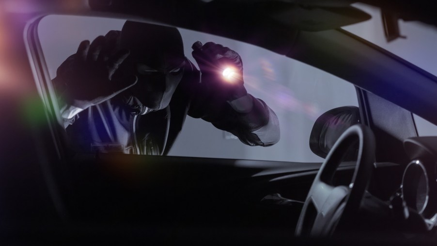 A 46-year-old woman was arrested for several car thefts and other crimes over a four-month period in Delaware.