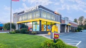 A McDonald's restaurant