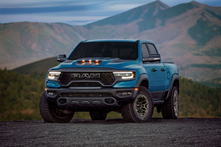 The 2024 Ram 1500 TRX off-roading