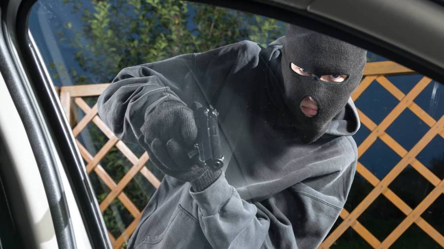 One woman recently became a victim of car theft at her home when two men threatened her with guns. Read on.