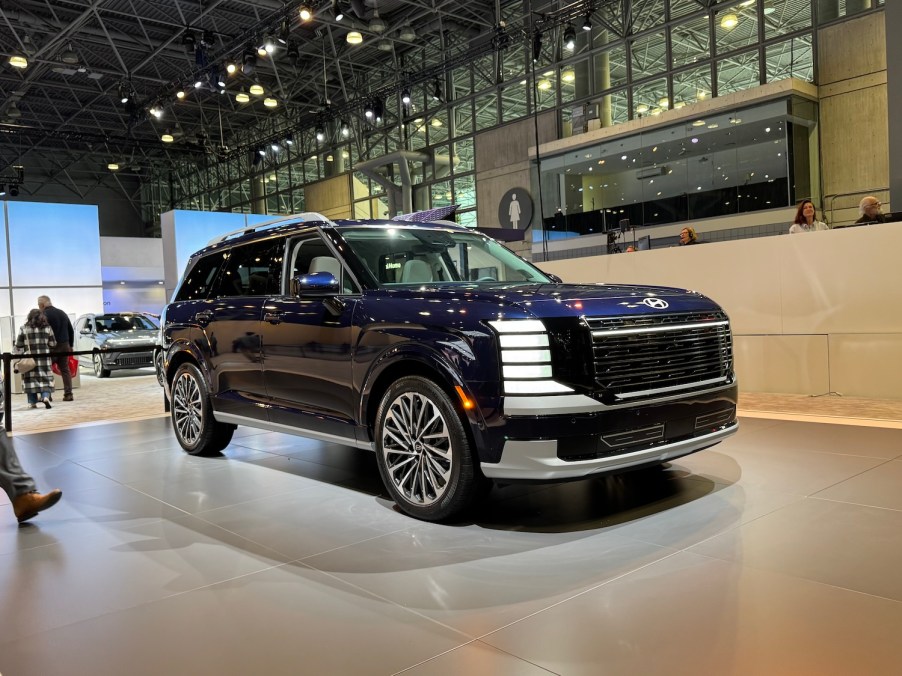 The 2026 Hyundai Palisade Hybrid on display