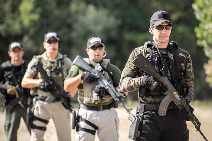 SWAT team members in uniform