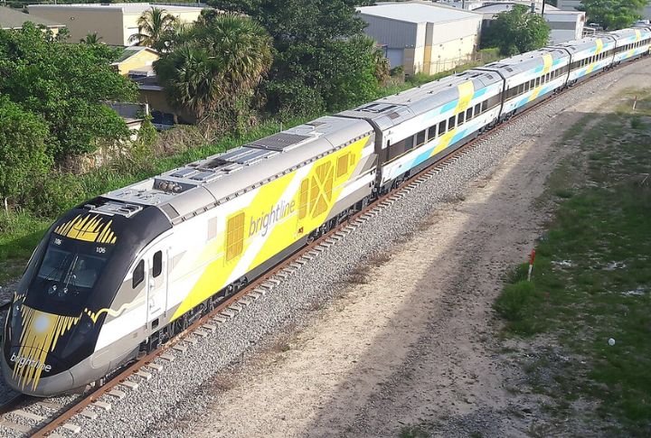 Brightline Train Strikes Reckless Driver