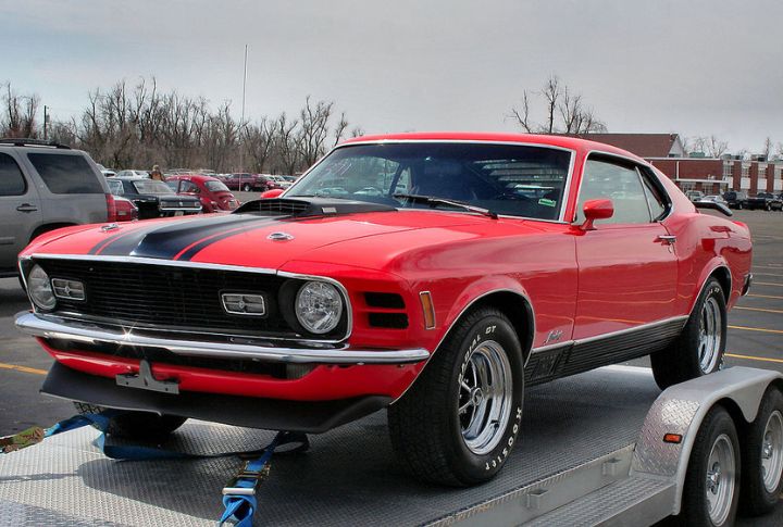 1970 Ford Mustang Mach 1 (Base V8) ($26,500)