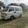 1999 Subaru Sambar parked in left angled profile view