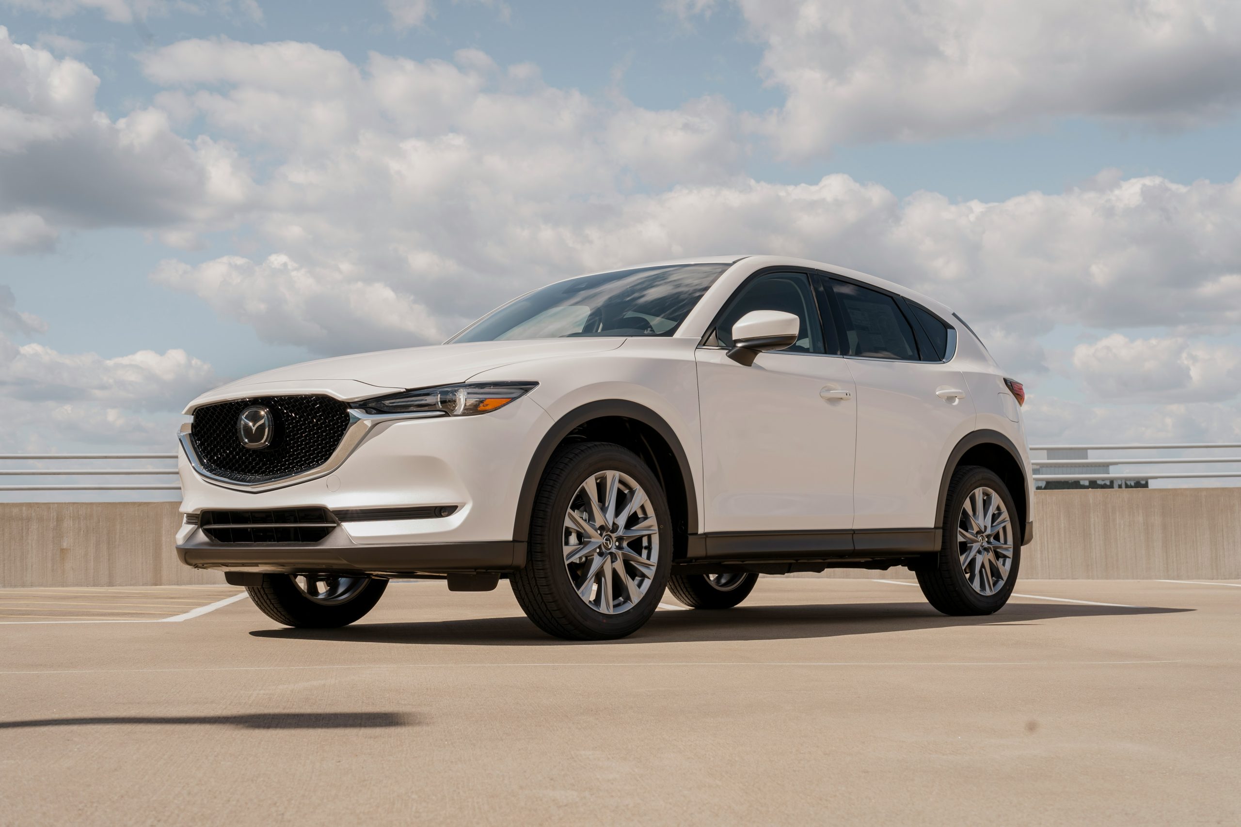 The 2025 Mazda CX-5 in a parking lot