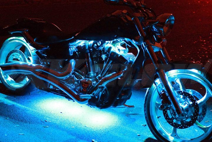 Blue Tail Lights Forbidden In Texas And California