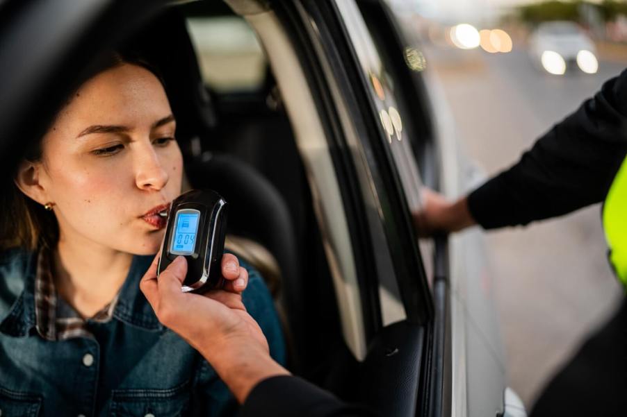 A breathalyzer is a common means to test for a DUI, but alcohol isn't always the case.