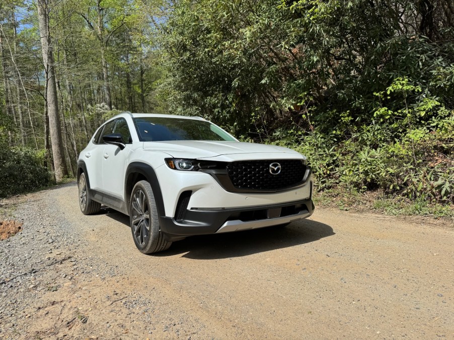 The 2025 Mazda CX-50 off-roading