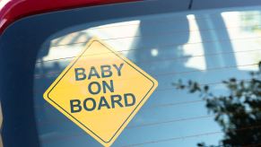 Baby on Board sign