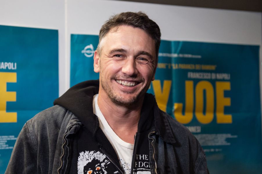 James Franco, who is actually a licensed pilot, smiling at a film event in December 2024