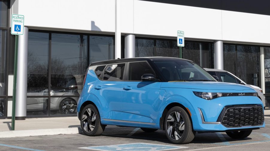 Car showrooms are often at the mercy of the weather and now one Kia dealership has a lot full of damaged vehicles after a storm. Read on.