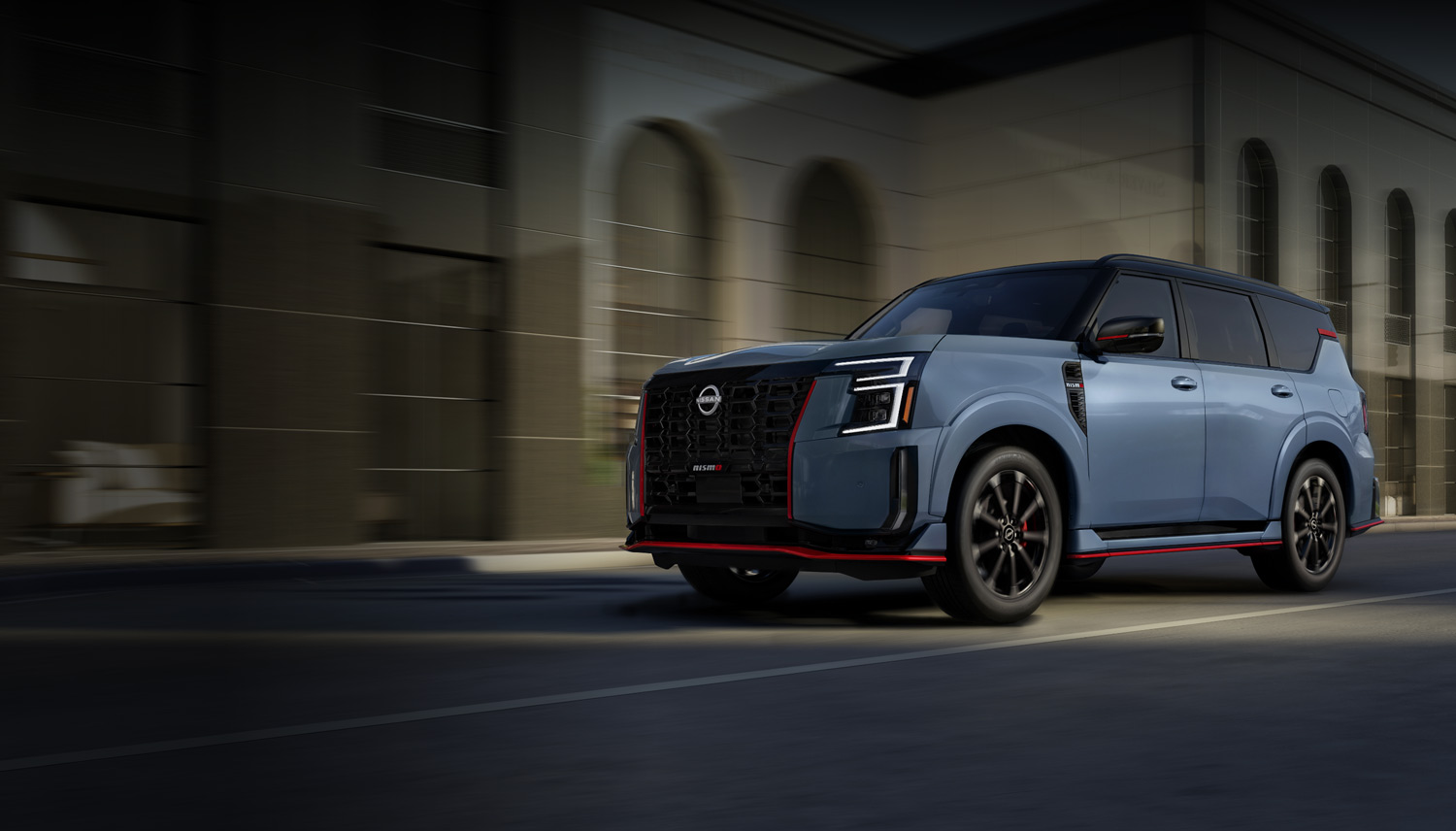The 2026 Nissan Armada NISMO gains racing upgrades