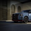 The 2026 Nissan Armada NISMO in the city