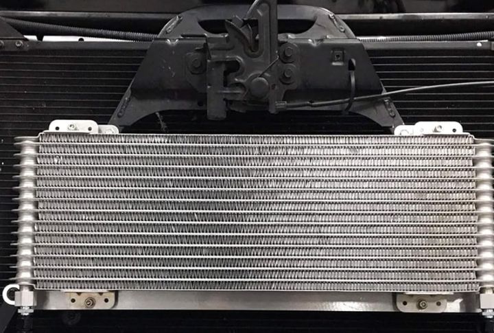 Install an auxillary cooler for towing