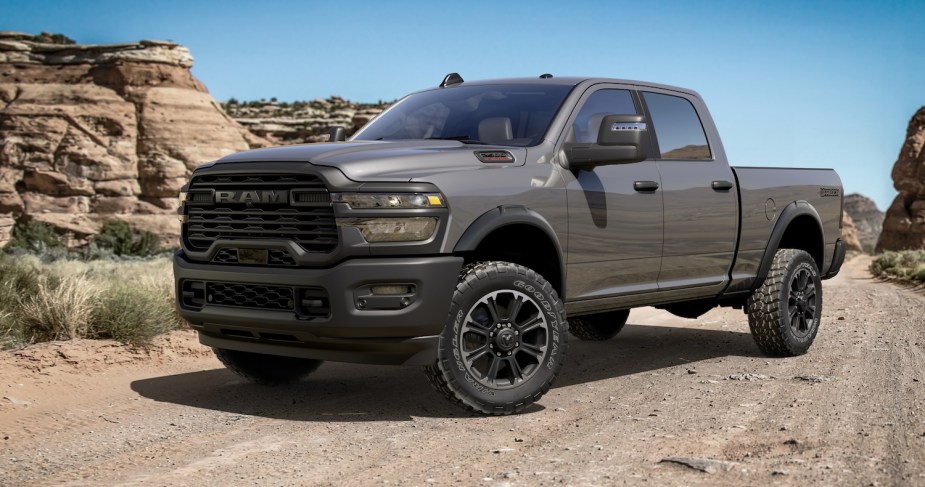 The 2026 Ram 2500 HD off-roading