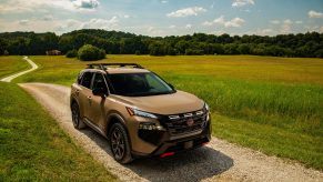 The 2025 Nissan Rogue off-roading