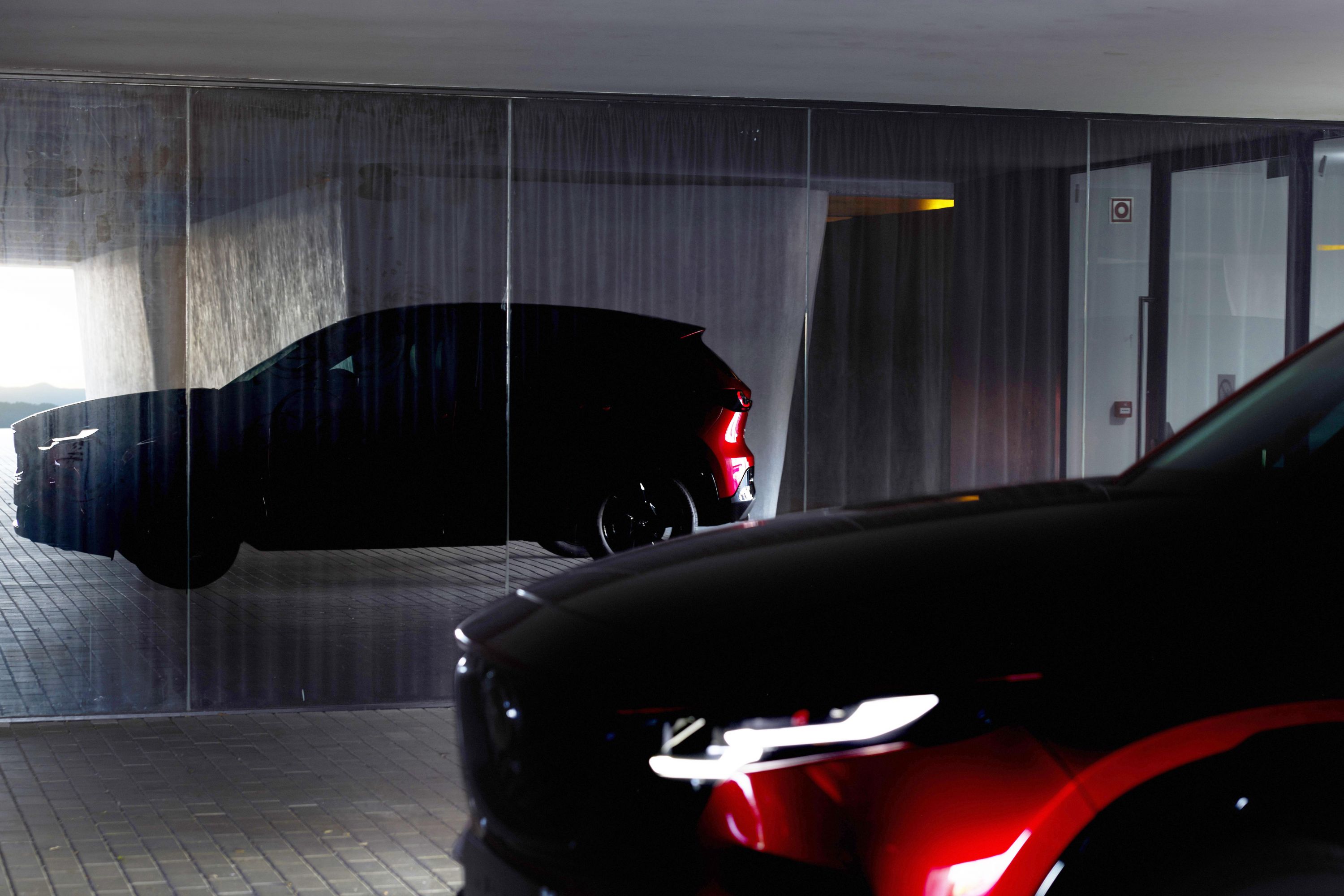 A teaser image of the 2026 Mazda CX-5 Hybrid