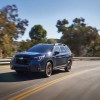 The 2026 Subaru Ascent on the road