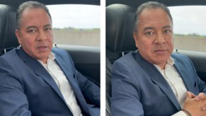Texas Attorney Hector Gonzalez sitting in his car and explaining how to keep speeding tickets off your record without a lawyer, in a TikTok video