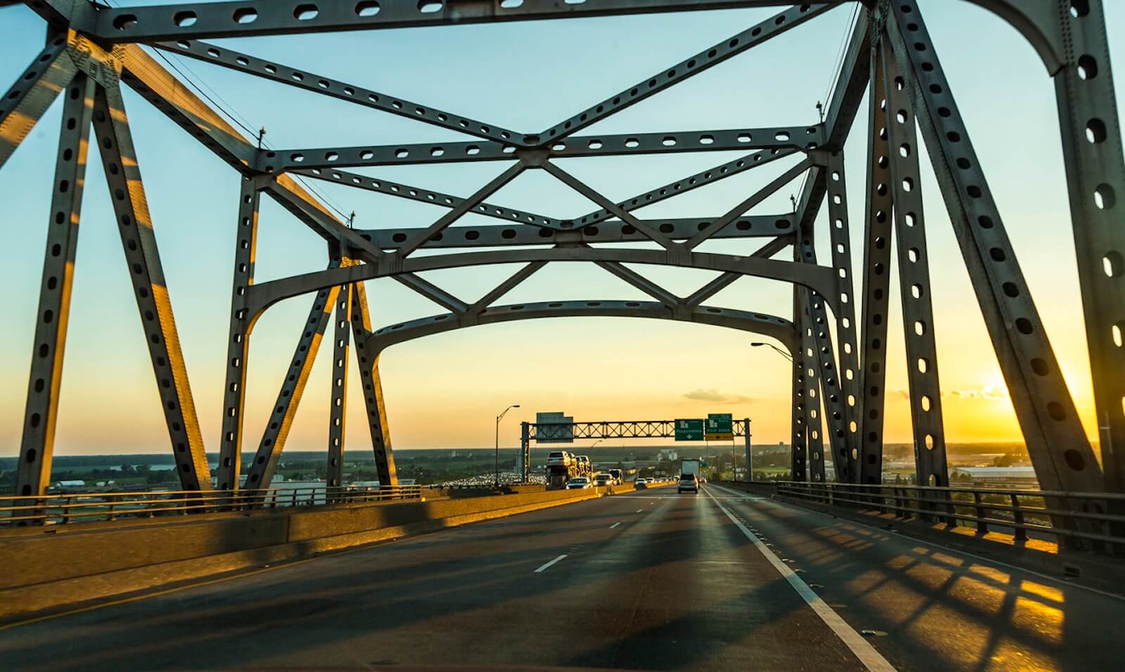 A Louisiana highway where drivers can get in trouble not just for speeding, but for going too slow in the left lane.