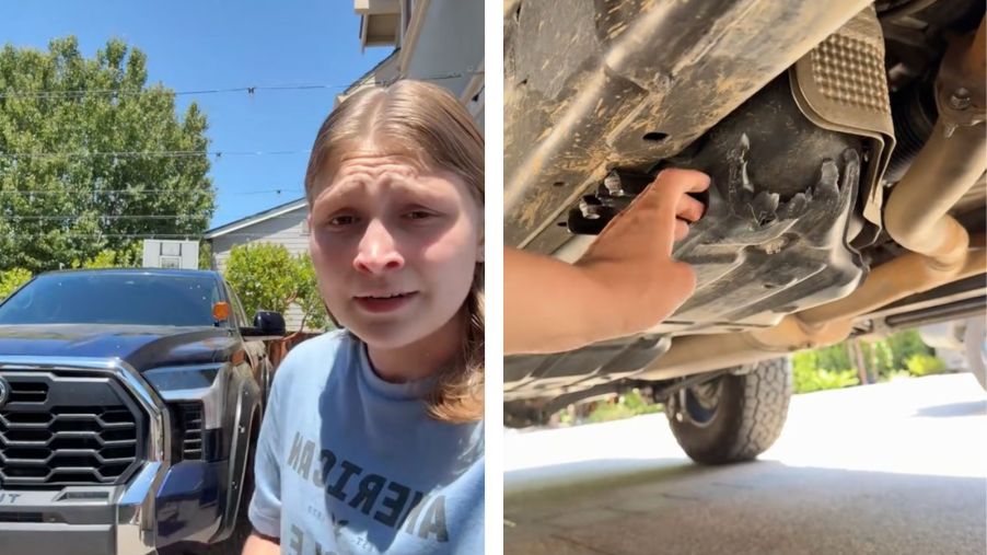 A Toyota Tundra walk around