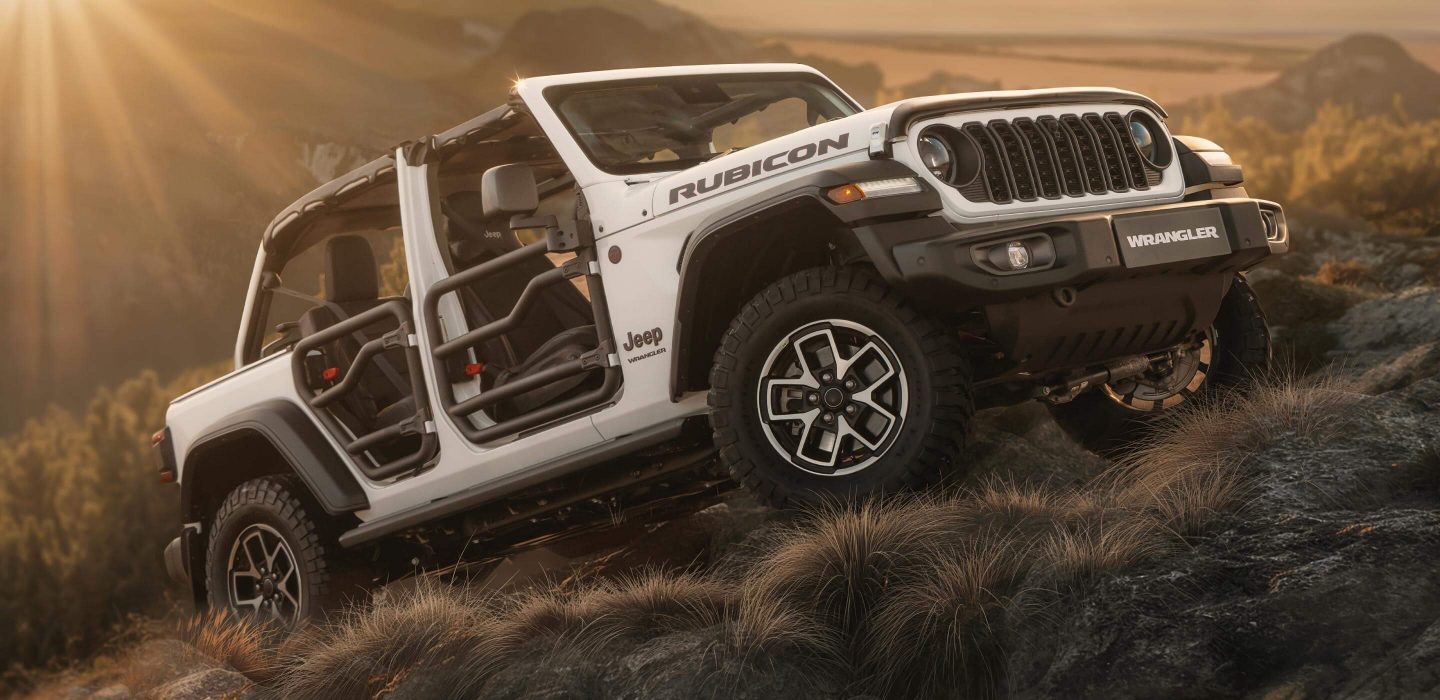 The 2025 Jeep Wrangler off-roading