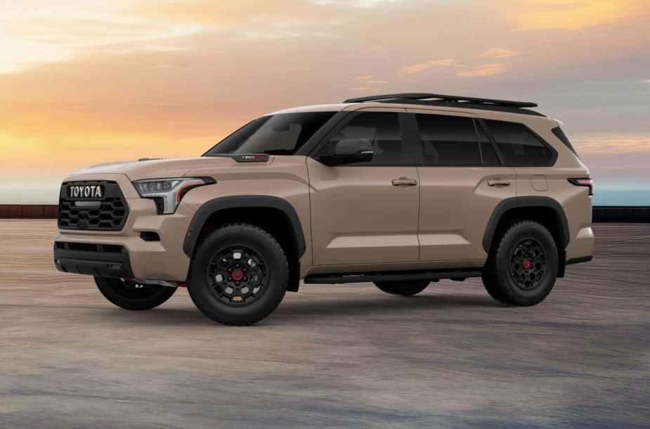 The 2025 Toyota Sequoia off-roading