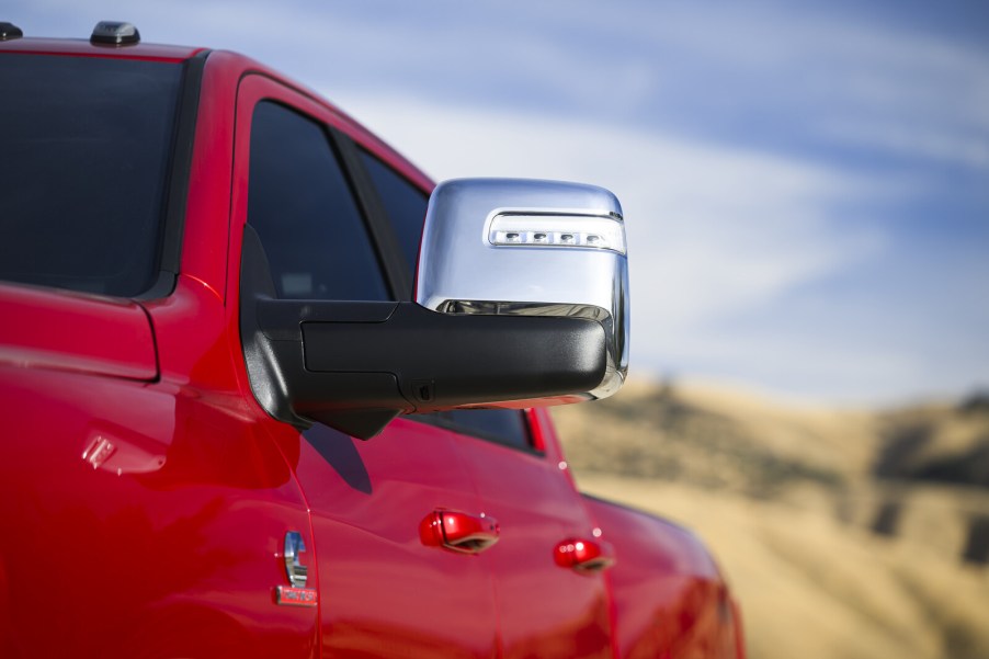 A close left front angle view of a 2025 Ram 2500 pickup truck