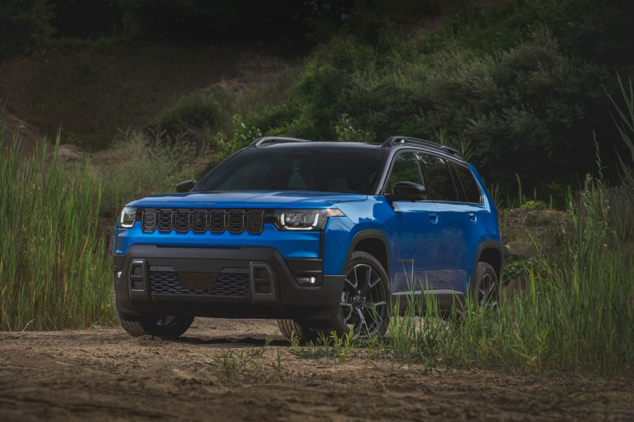 The 2026 Jeep Cherokee Hybrid off-roading