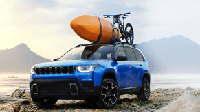 The 2026 Jeep Cherokee Hybrid off-roading