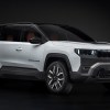 The 2026 Jeep Compass on a dark background