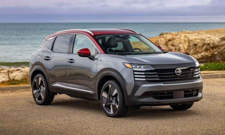 The 2026 Nissan Kicks on the beach